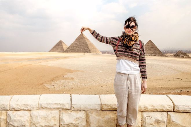 Voyage en famille en Égypte'